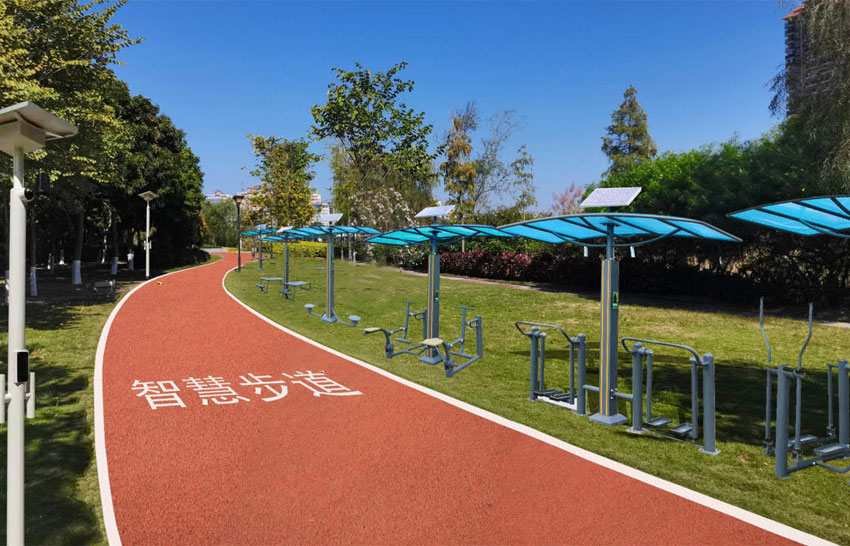 无感智慧健身步道